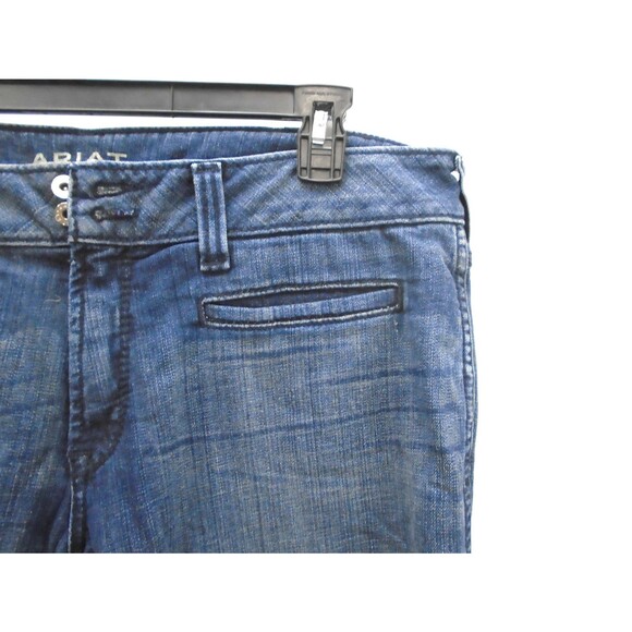 Ariat BlueBell Ella Wide Flare Trouser Jeans Denim Womens Size 34XL (36x37) - Picture 6 of 13